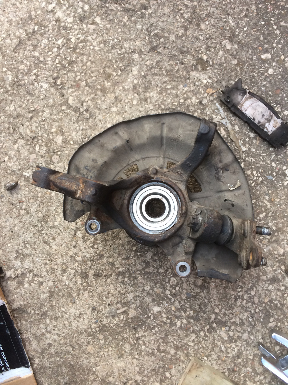 Ремонт подвески! Вибрация часть 1 Замена ступичного подшипника! — Lexus ...