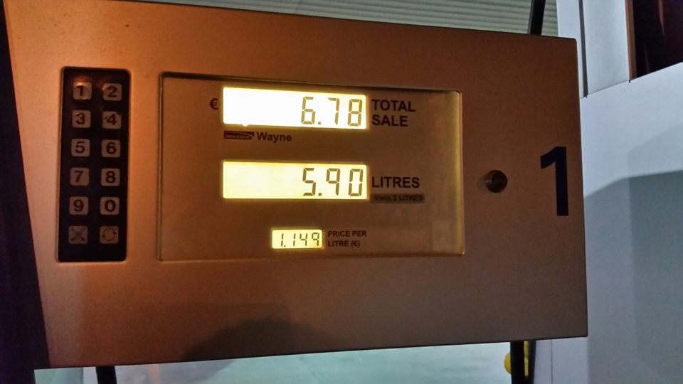 Расход топлива. — Mazda Demio (3G), 1,3 л, 2012 года | заправка | DRIVE2