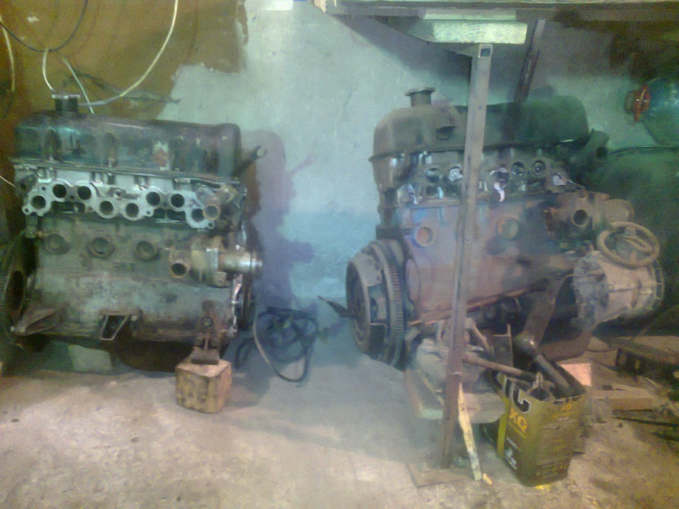 Устранение осевого люфта колен.вала. — Lada 2101, 1,2 л, 1977 года ...