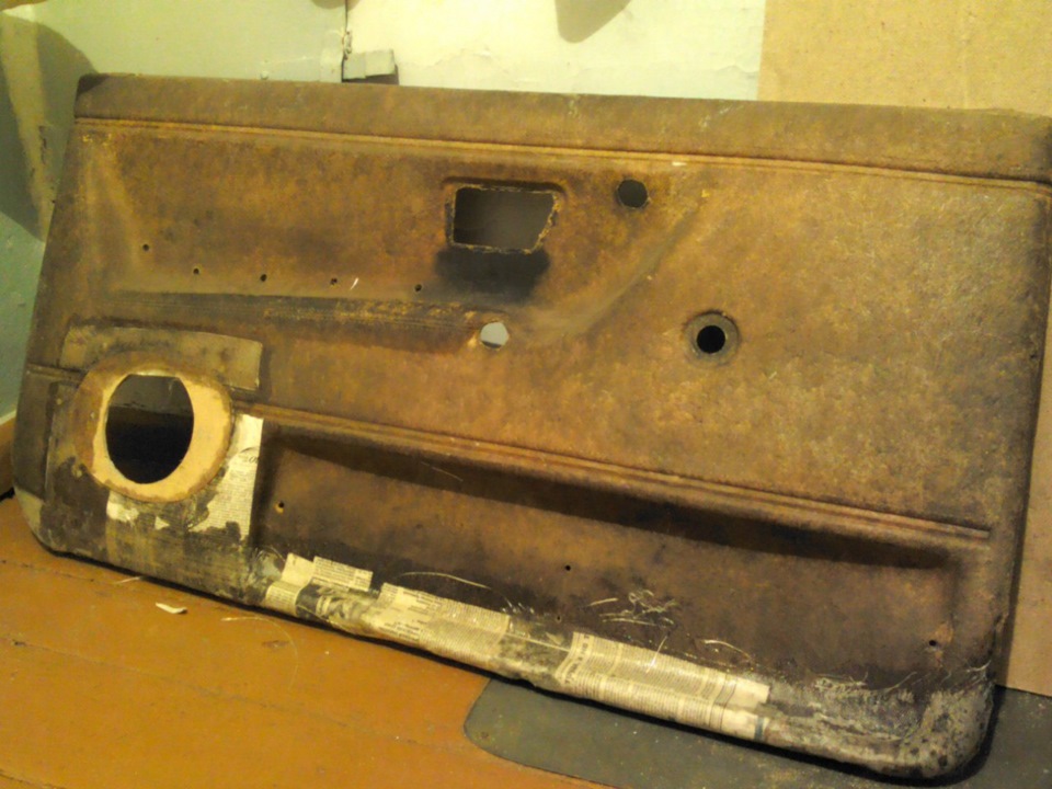 Перетяжка дверных панелей. — Volkswagen Golf Mk2, 1,6 л, 1986 года ...