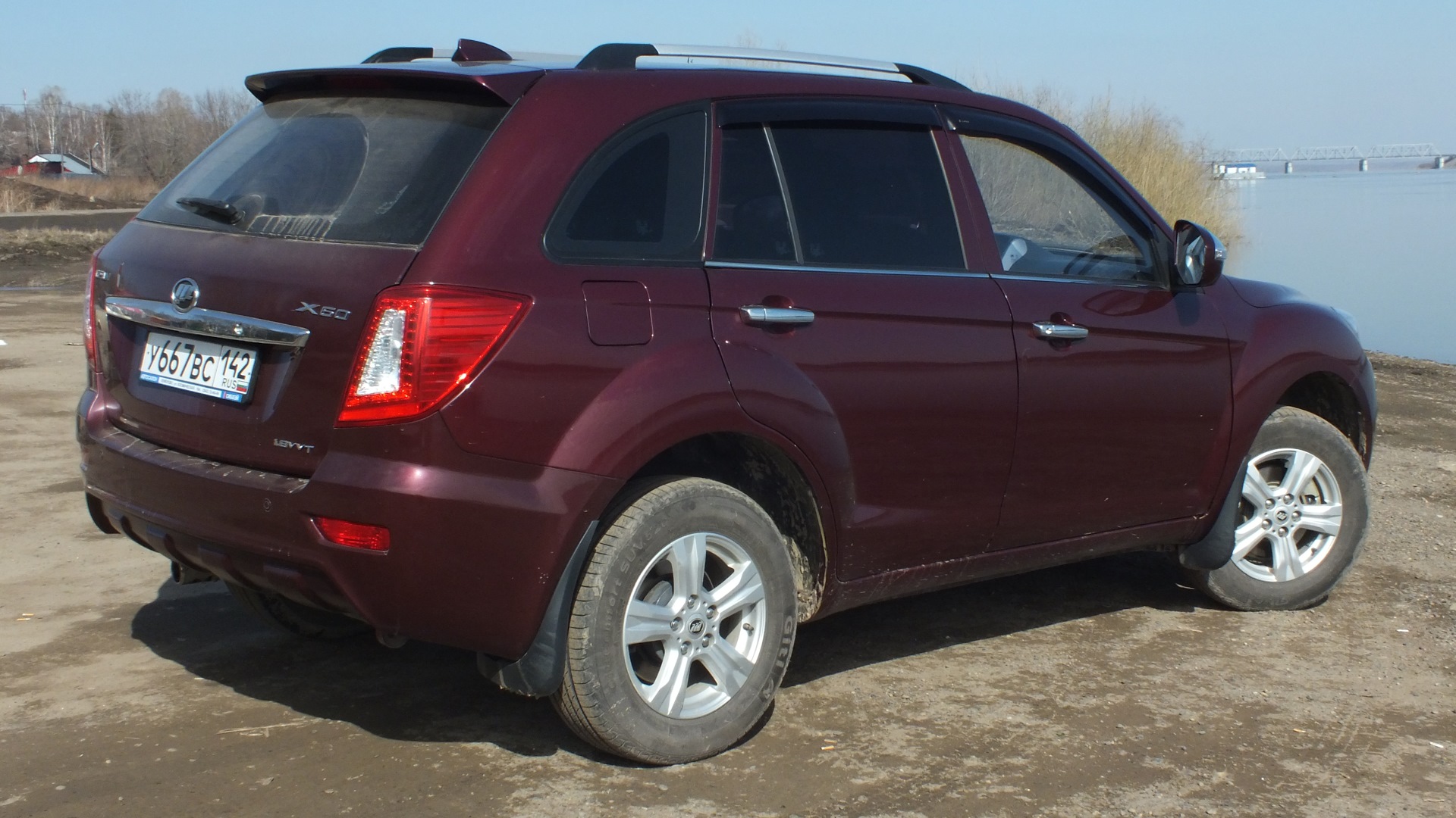 Lifan x60 темная вишня