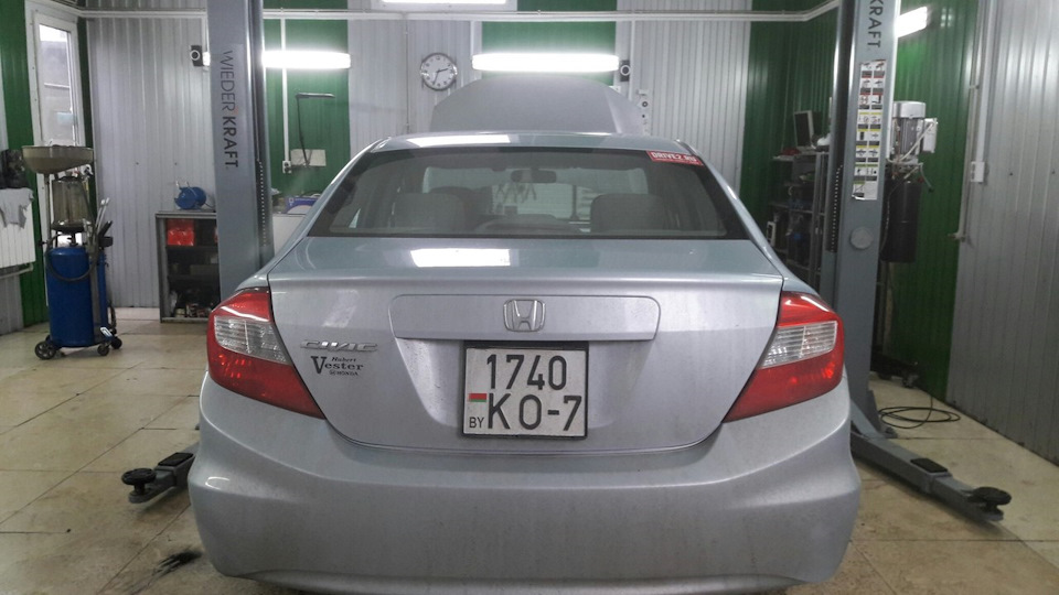 Расширенное ТО: масло, фильтры, колодки, тормозная жидкость. — Honda ...