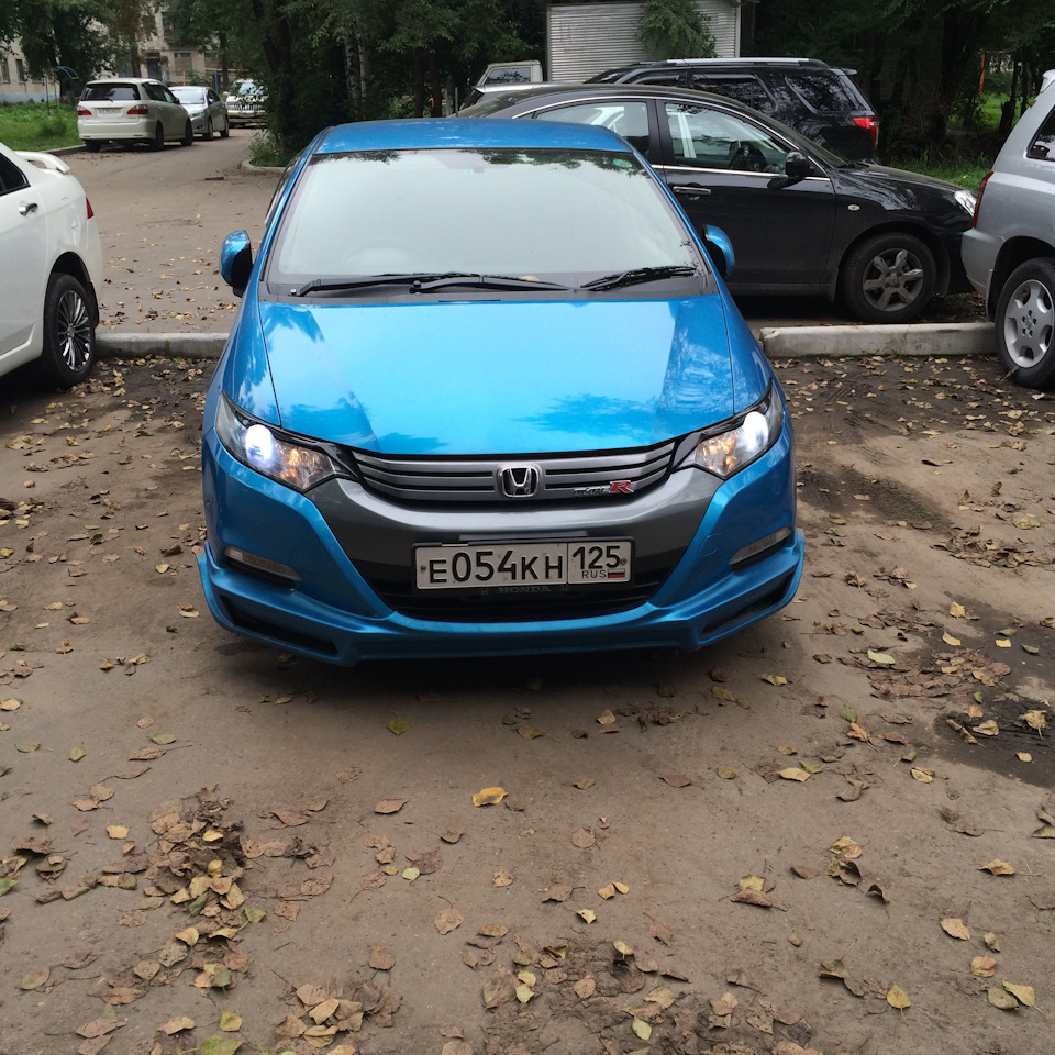 Поставил ксенон заместо галагена — Honda Insight (2G), 1,3 л, 2009 года ...