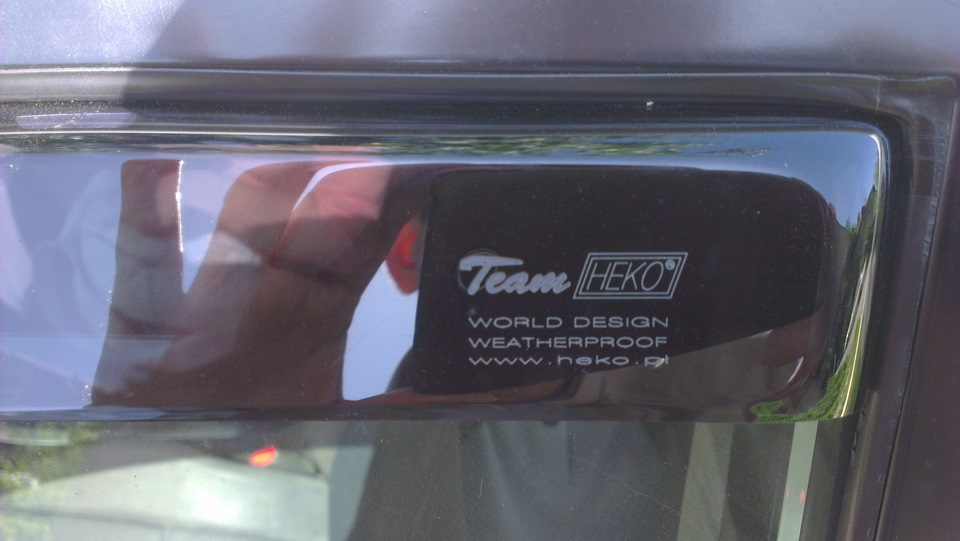 Установка дефлекторов окон (ветровиков). — Scion tC, 2,4 л, 2007 года ...