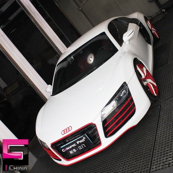 Автомобиль Audi R8 под защитой Ceramic Pro — CeramicProKZ на DRIVE2