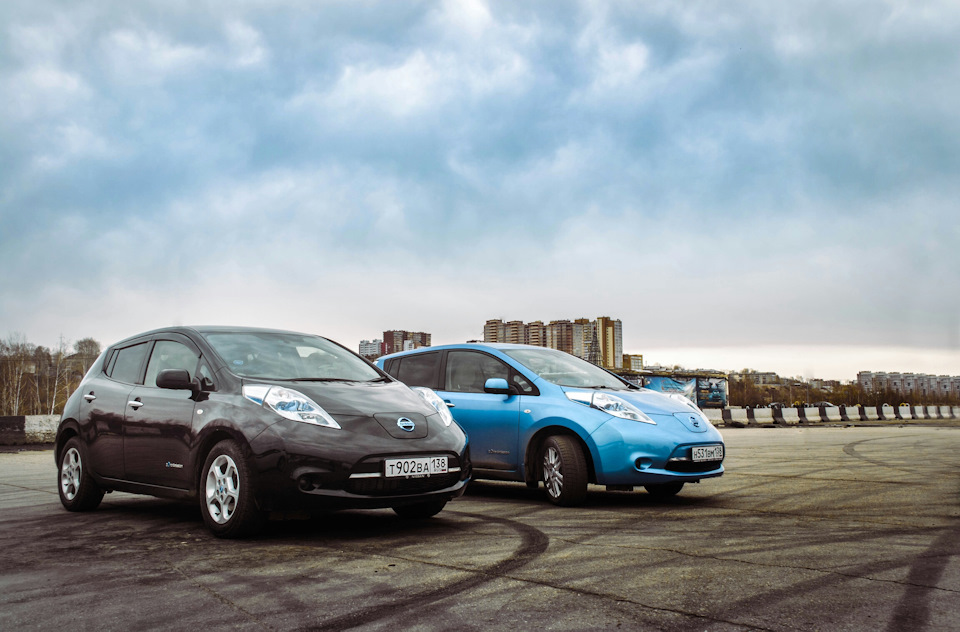 Моргает ready nissan leaf