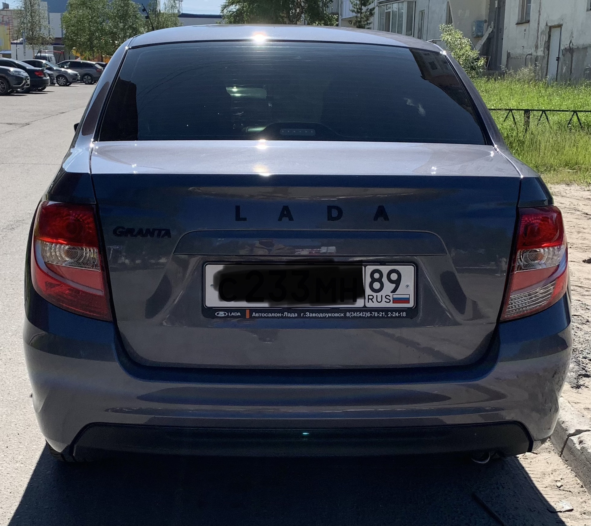 Доработки — Lada Гранта (2G) FL, 1,6 л, 2022 года | аксессуары | DRIVE2