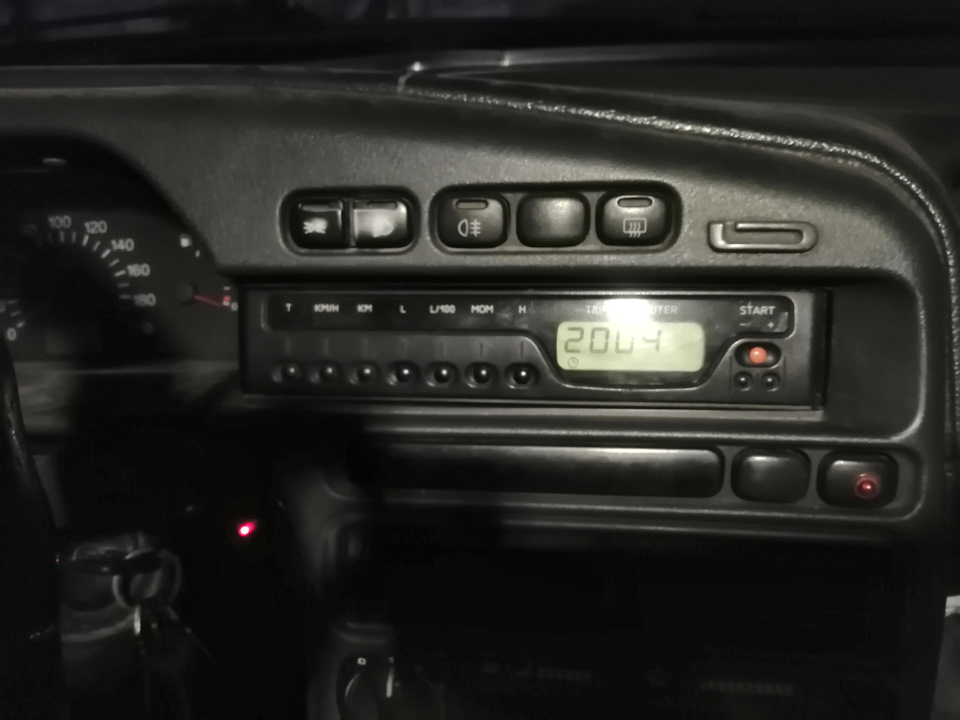 Установка бортового (маршрутного) компьютера — Lada 2114, 1,5 л, 2005 ...