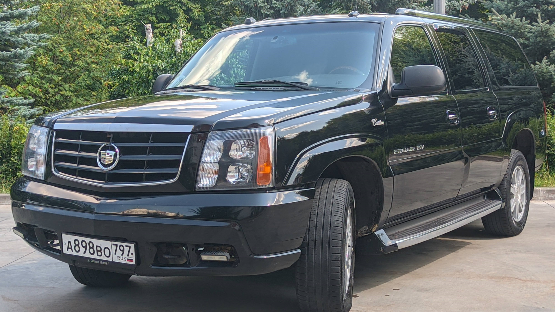 Cadillac Escalade ESV (1G) 6.0 бензиновый 2004 | на DRIVE2