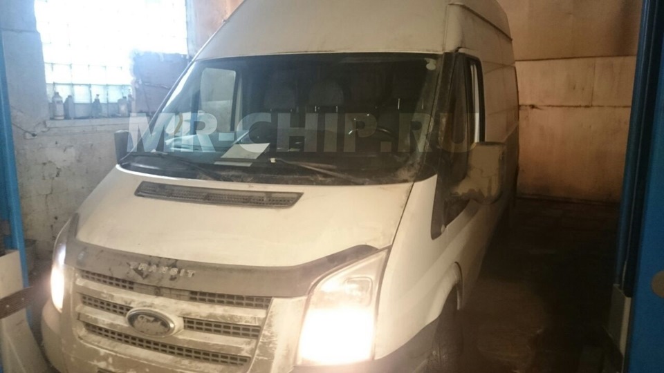 Ford Transit программное отключение ЕГР, увеличение мощности и удаление ...