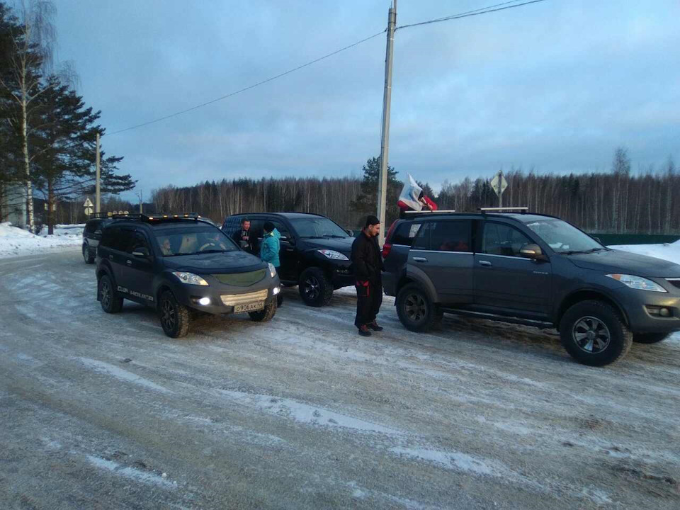 Поездка в гости в Иваново 22.01.2017 — Great Wall Hover, 2,4 л, 2012 ...