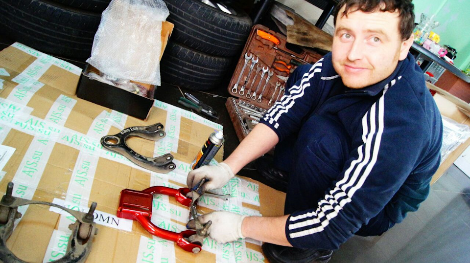 Кто сказал, что на Хонде не делается развал колес?! — Honda Civic ...