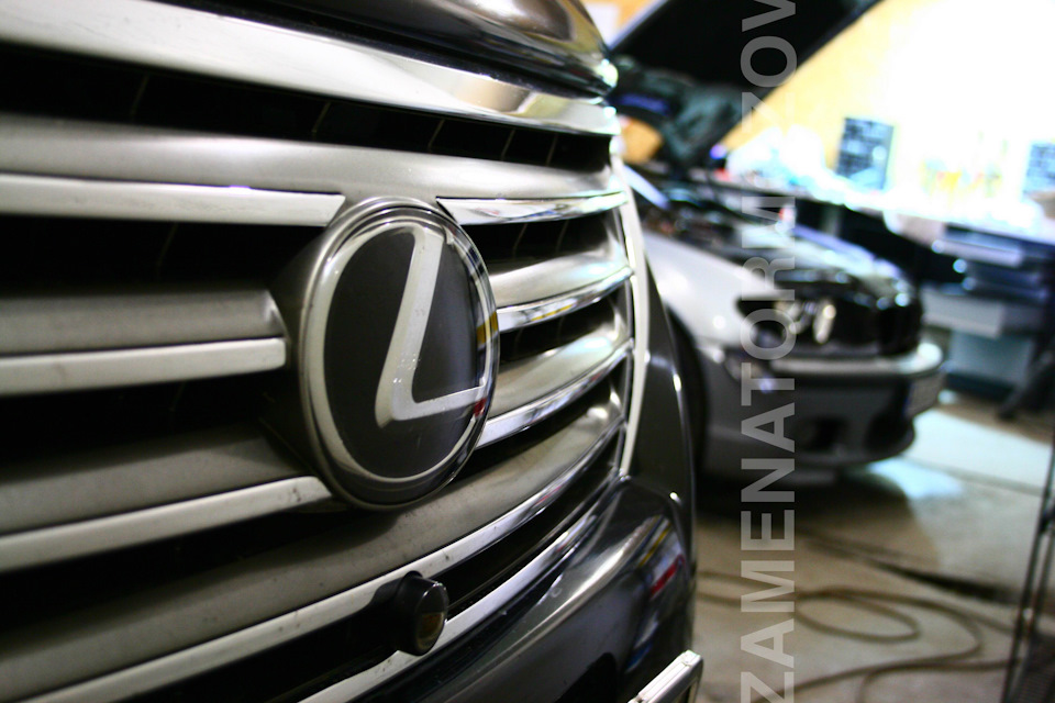 Lexus LX 570 замена задних тормозных дисков и колодок — TuningBrakes на ...