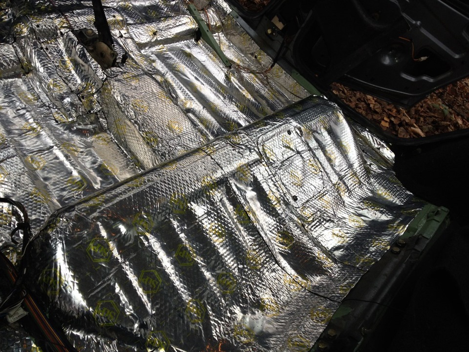 Шумка (часть 1 — днище) — Lada 21104, 1,5 л, 2004 года | тюнинг | DRIVE2