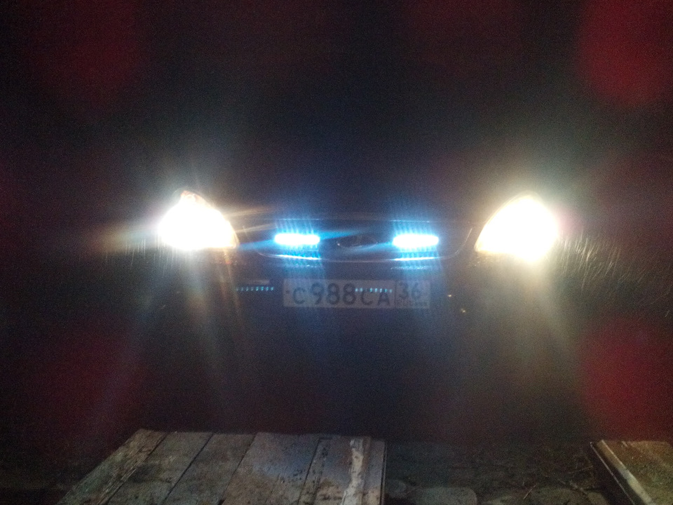 Тюнинг оптики Часть 2. Новые лапмочки ДС И БС. — Lada Приора хэтчбек, 1 ...