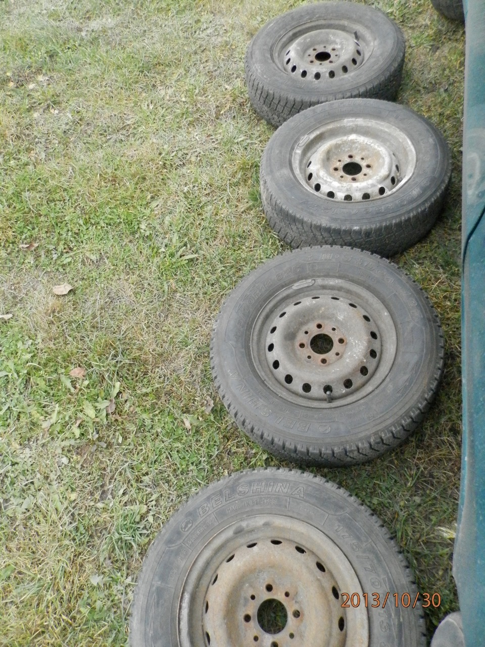 Покраска железных дисков — FIAT Punto I, 1,1 л, 1994 года | колёсные ...