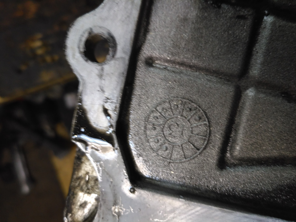 трещина КПП сливного отверстия Гранты и Калины — DRIVE2