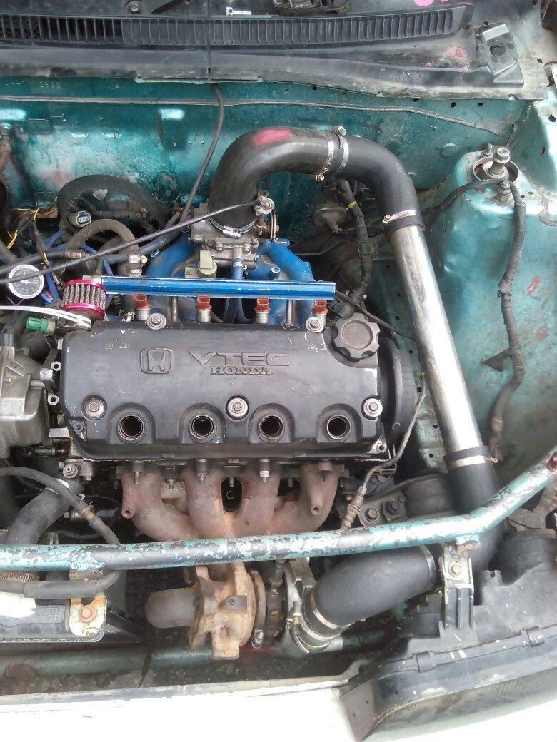Продам турбокит На D мотор — 4000р — Honda Civic Hatchback (3G), 1,5 л ...