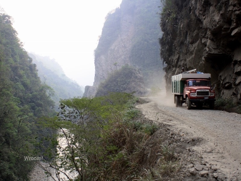 North Yungas Road Боливия