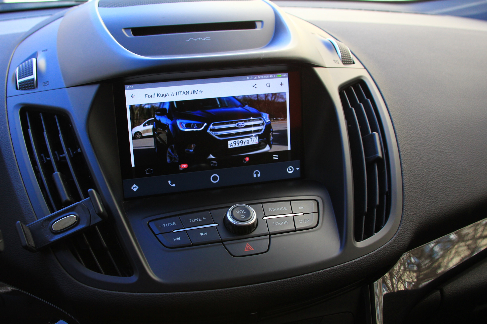 ford kuga sync 3