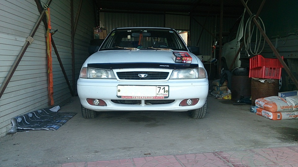 ДХО в противотуманные фары. — Daewoo Nexia (2G), 1998 года | аксессуары ...
