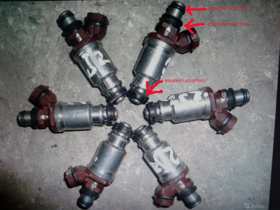 Замена колечек на форсунках 2jz-ge — DRIVE2