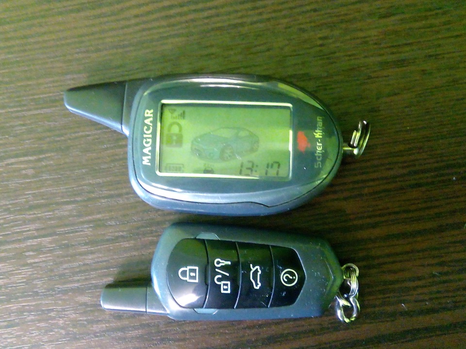 Перезапись брелков сигнализации Sher-Khan MAGICAR 12 — Hyundai i40, 1,7 ...