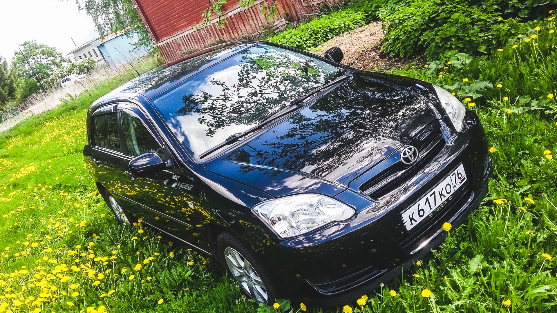 Toyota Corolla (120) 1.6 бензиновый 2006 | Black🇬🇧 на DRIVE2