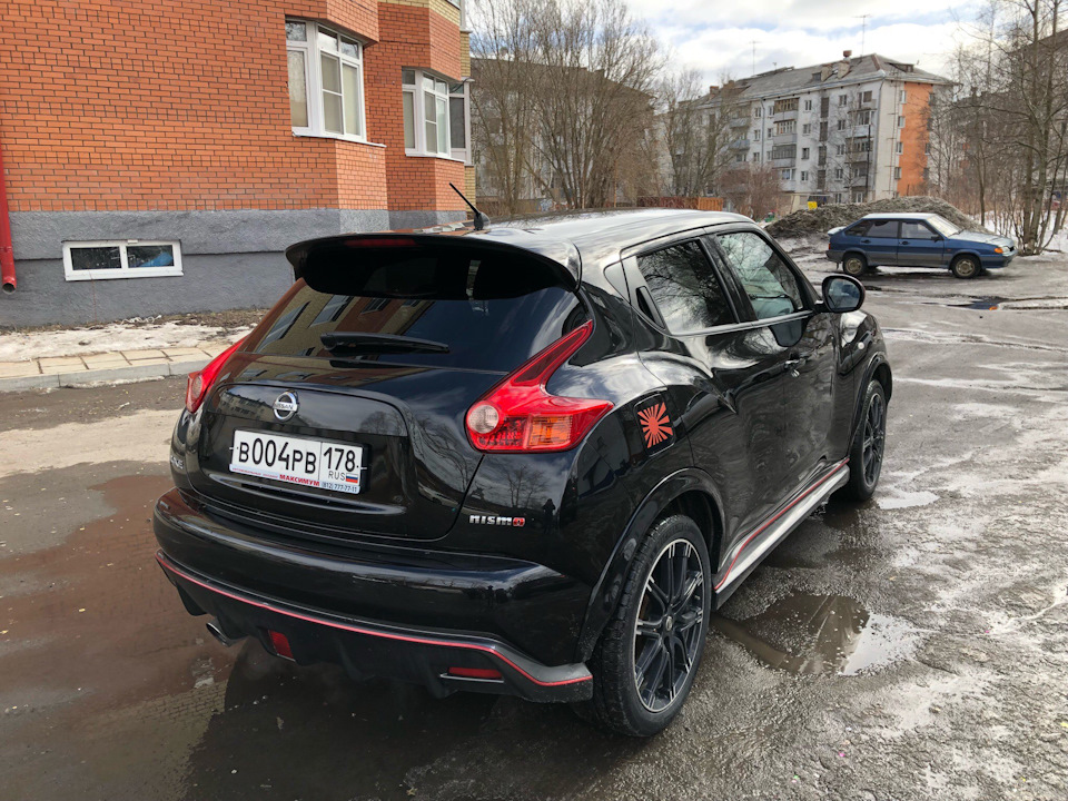 Спойлер Nissan Juke