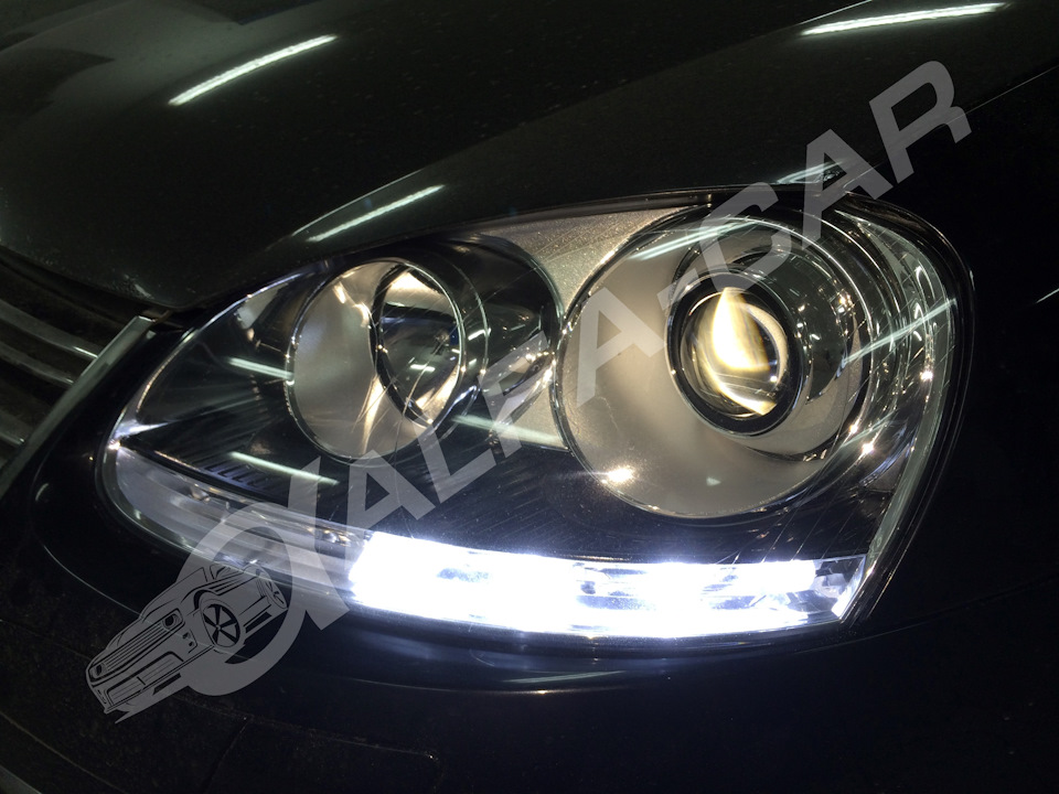Как разобрать фару джетта 5 VW Jetta 5. Билинзы Hella 3R, LED-ДХО, покраска масок - Alfa-Car на DRIVE2
