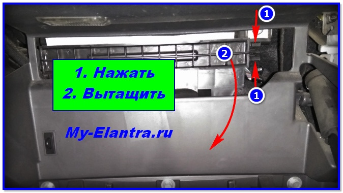 Как поменять салонный фильтр хендай