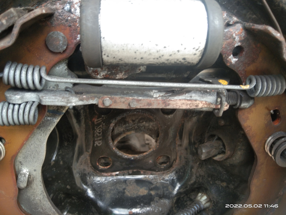 Задние колодки без снятия ступичного подшипника! — Renault Logan (2G ...