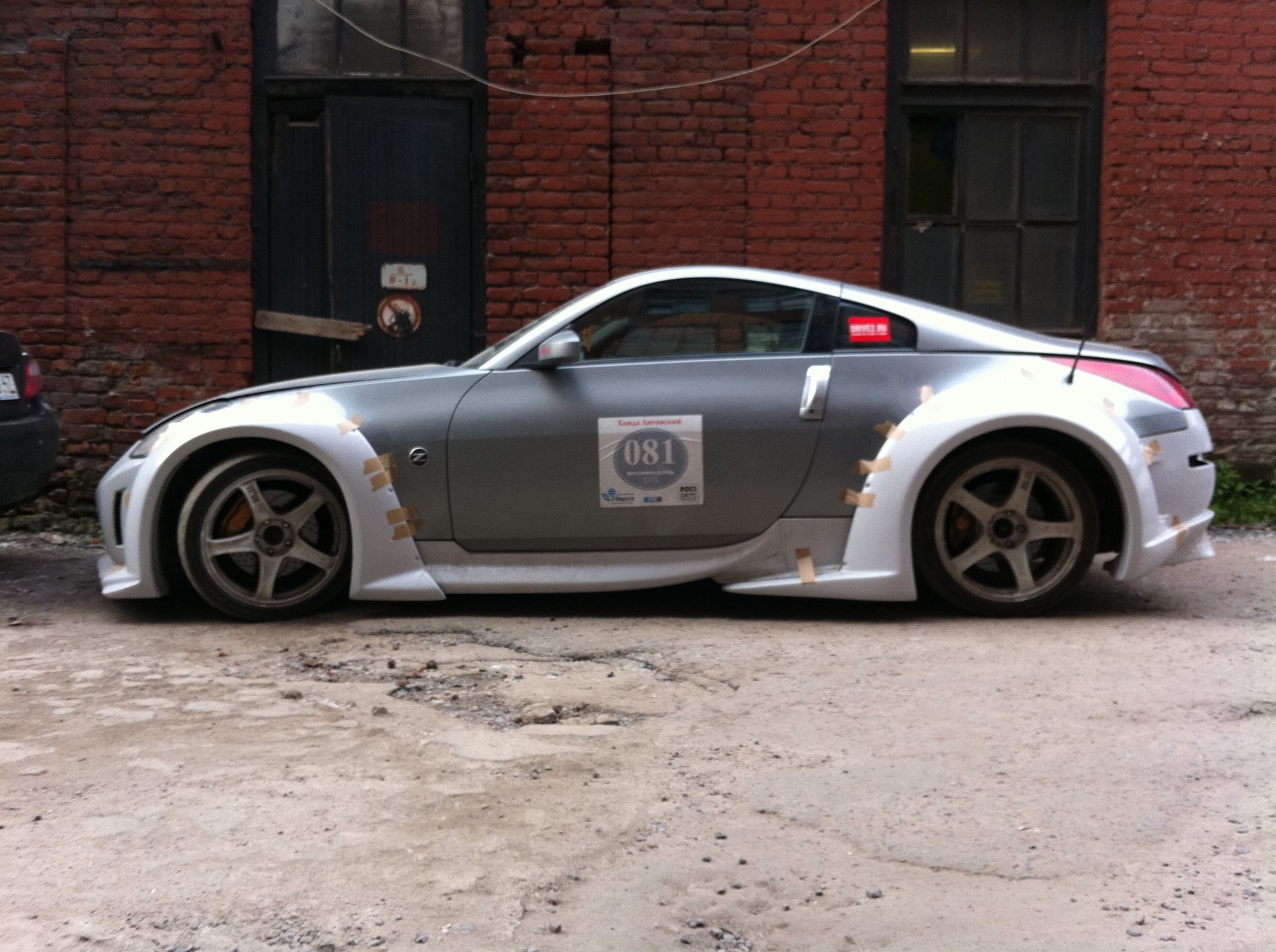 Nissan 350z камуфляж