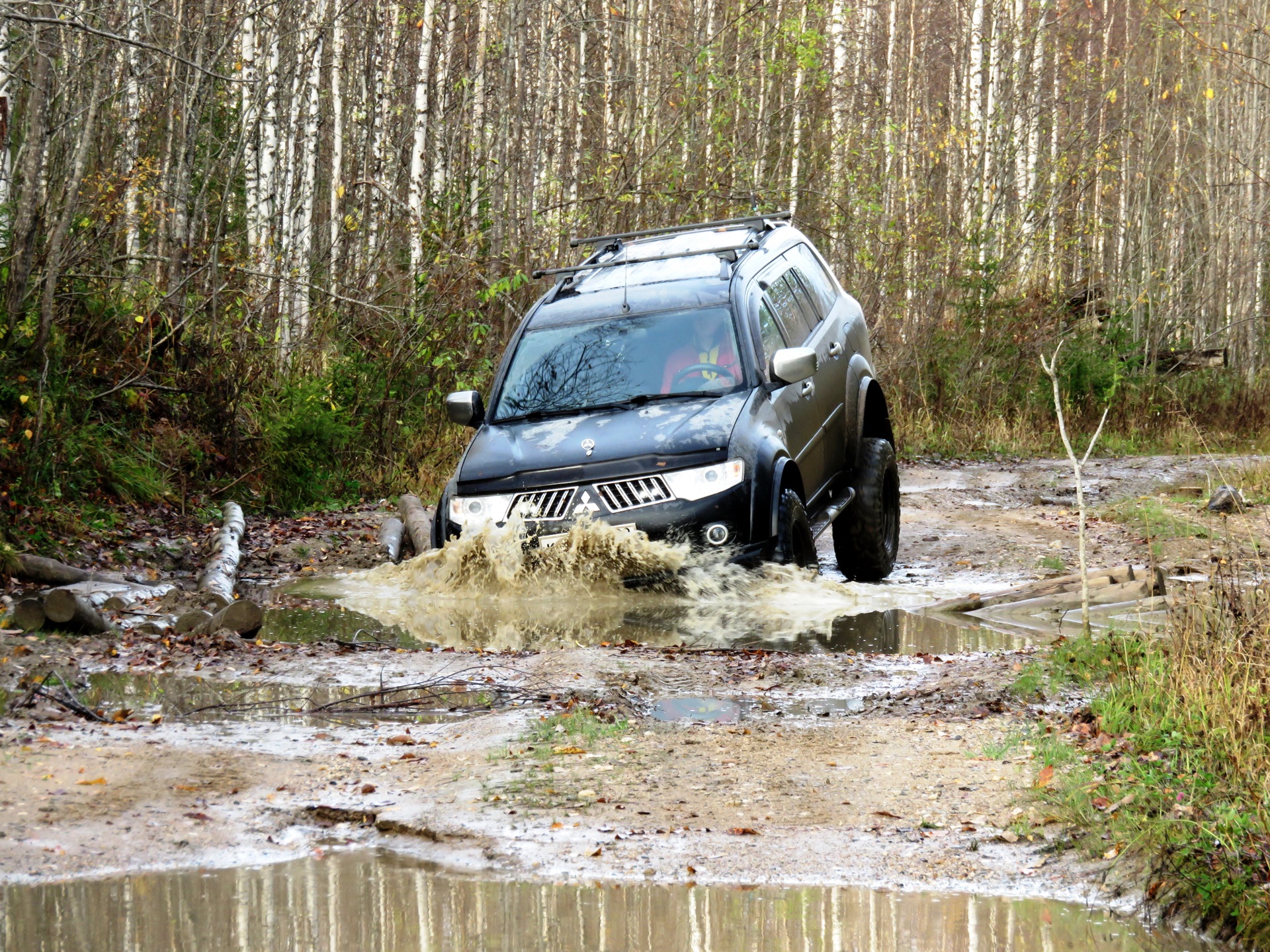 Mitsubishi Pajero Sport бездорожье