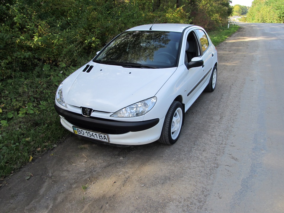 Остановка перекура по дороге домой — Peugeot 206, 1,4 л, 2007 года ...