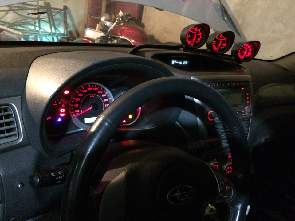 Датчика defi — Subaru Impreza (GE, GH), 1,5 л, 2008 года | тюнинг | DRIVE2