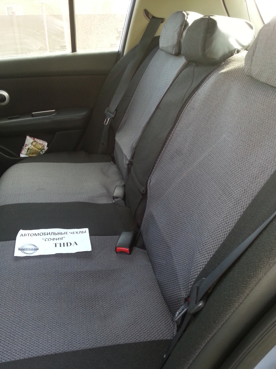 Чехлы под заказ на Ниссан Тиида — Nissan Tiida (1G), 1,6 л, 2010 года ...