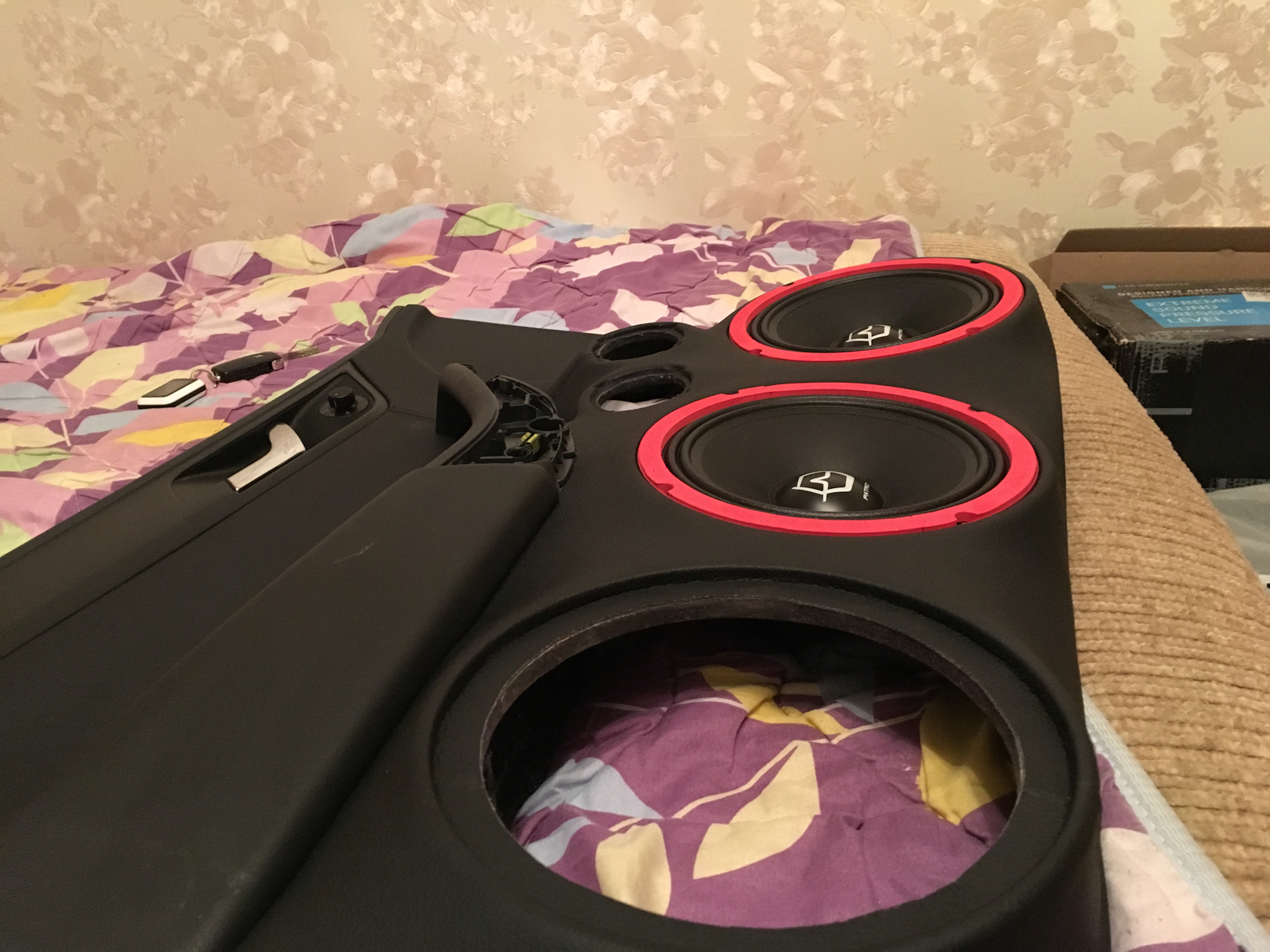 обшивки под фронт готовы — Skoda Rapid (1G), 1,6 л, 2014 года ...