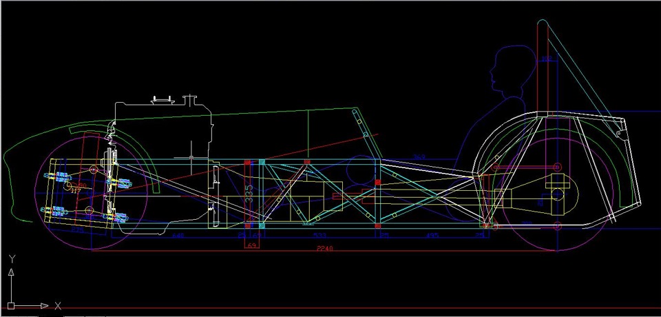 Чертежи caterham 7