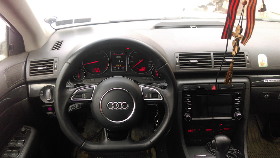 Ауди а4 б7 как снять руль Audi A4 (B6) 1.8 бензиновый 2003 "1.8 турбо" Quattro AMB на DRIVE2