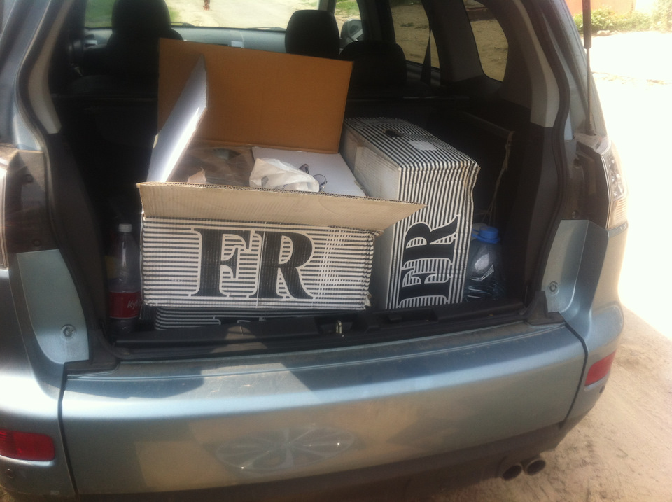 Диски на Outlender — Mitsubishi Outlander XL, 3 л, 2008 года | колёсные ...