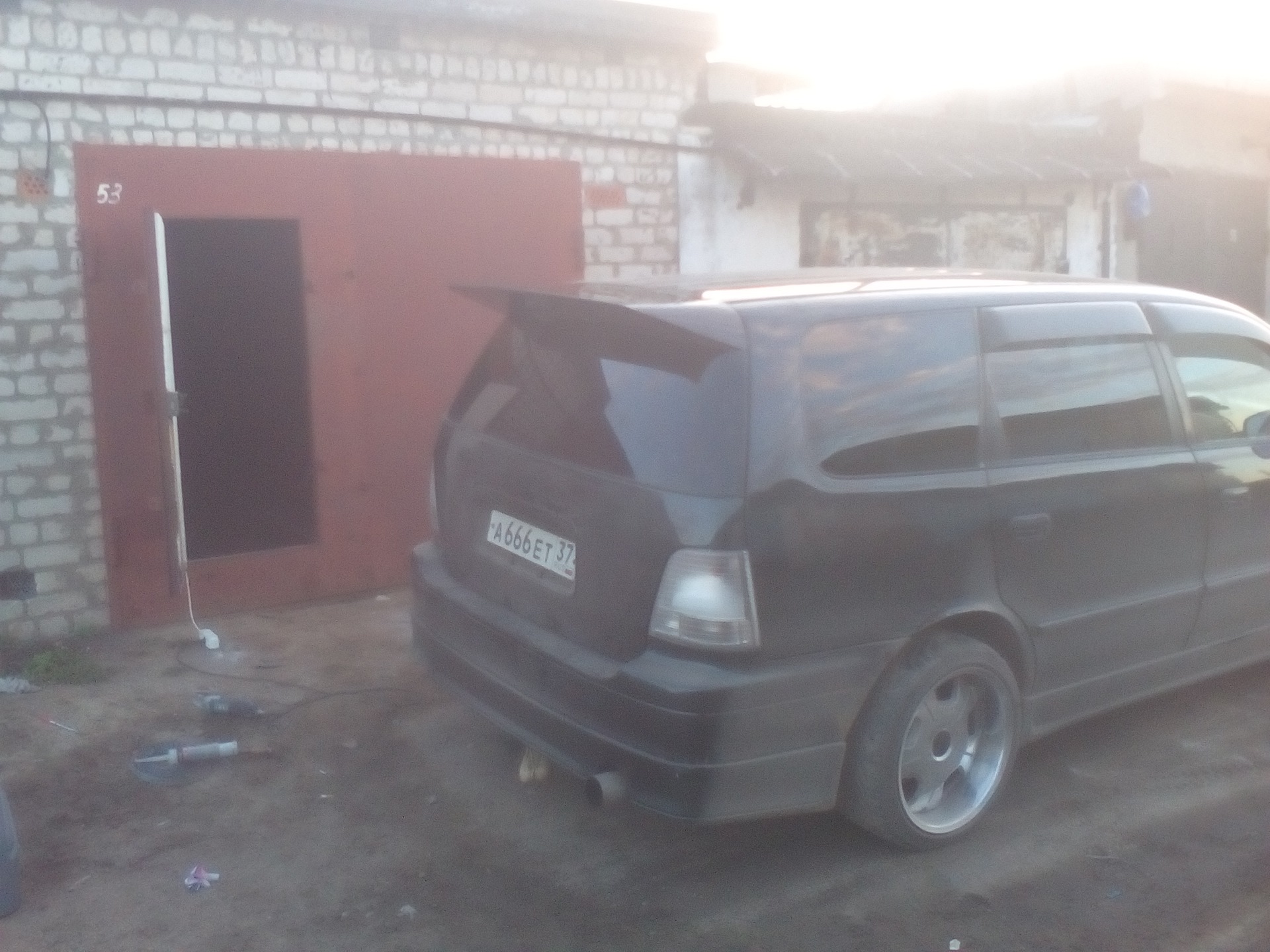 Спойлер Honda Odyssey ra6