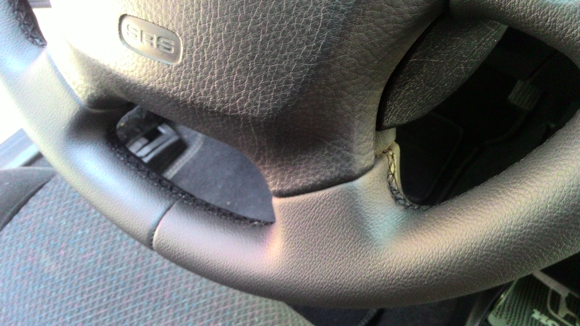 Обшивка руля — Honda Civic (6G), 1,4 л, 1996 года | стайлинг | DRIVE2