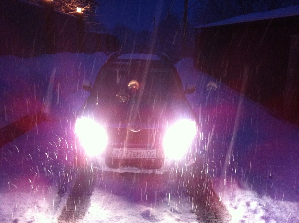 Немного зимних фоток с "Етькой" — Skoda Yeti, 1,8 л, 2013 года ...