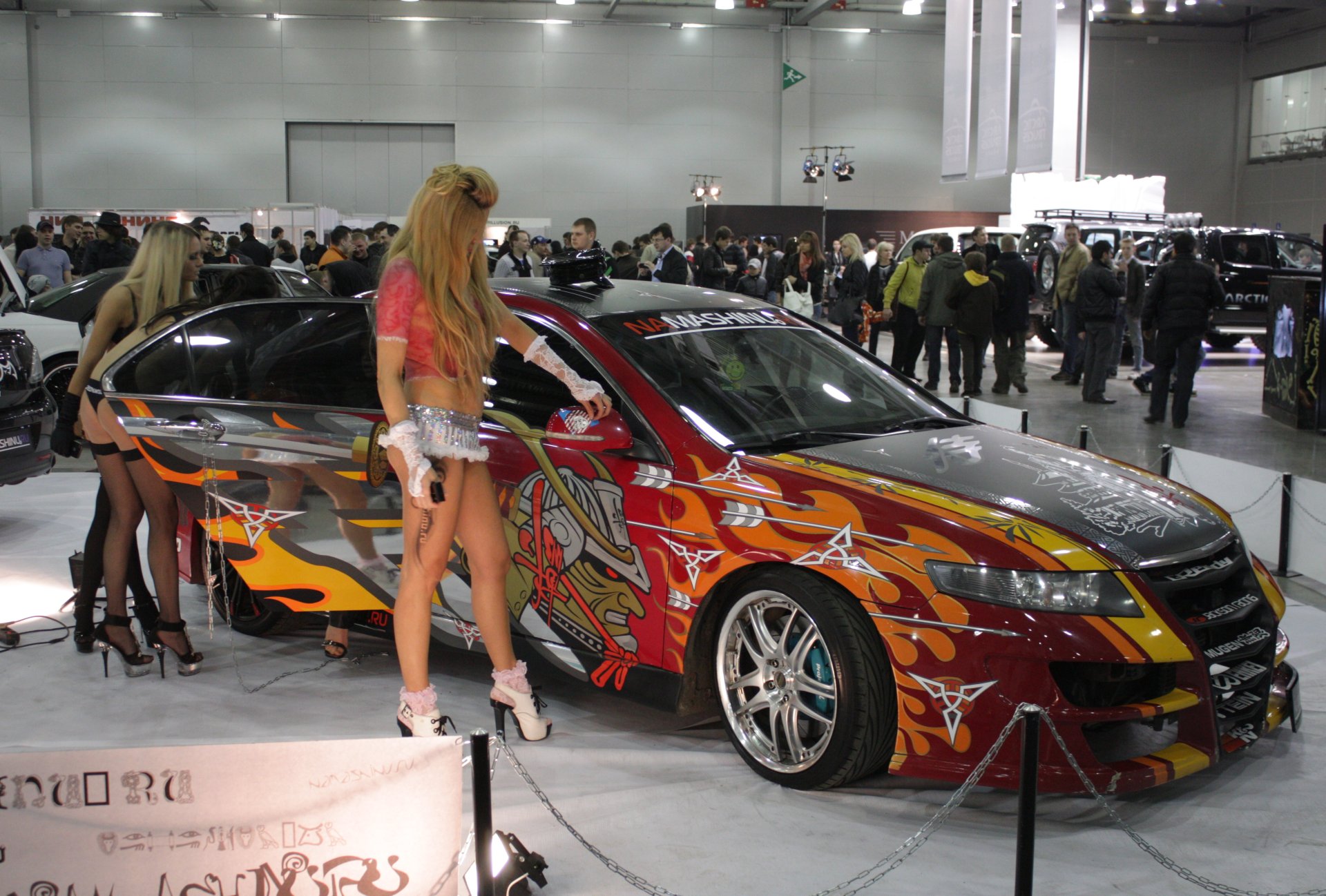 Moscow auto tuning show