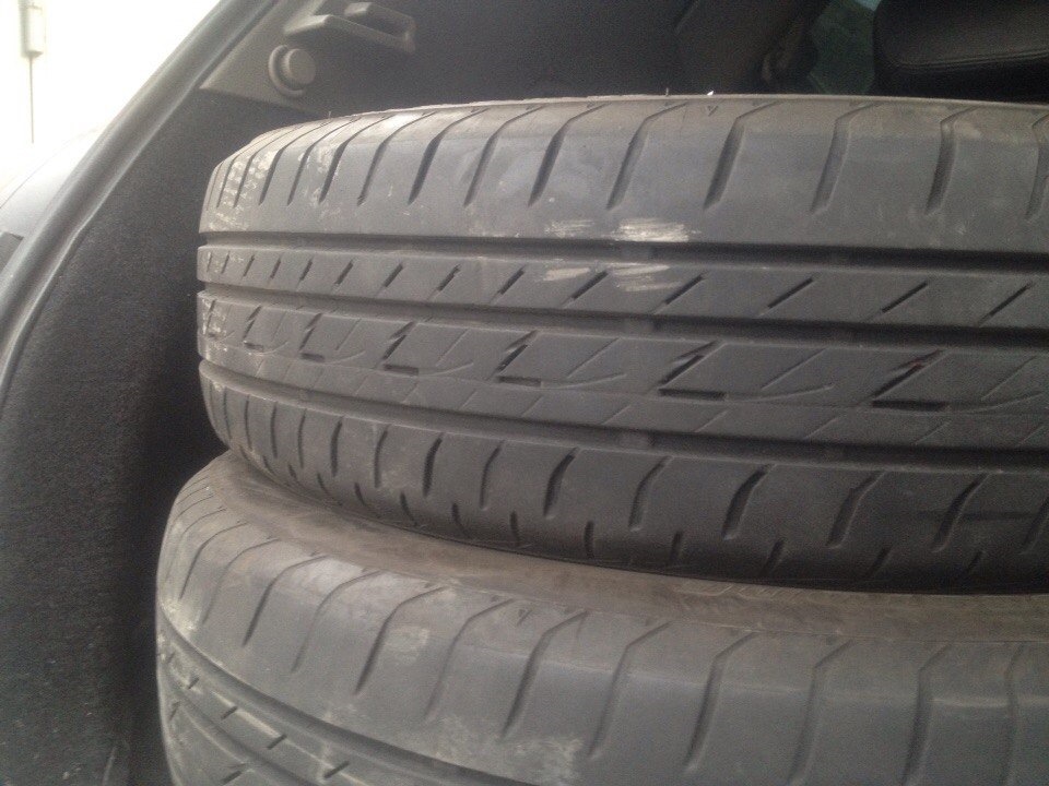 Низкая резина Bridgestone R14. — Lada 2114, 1,6 л, 2010 года | шины ...
