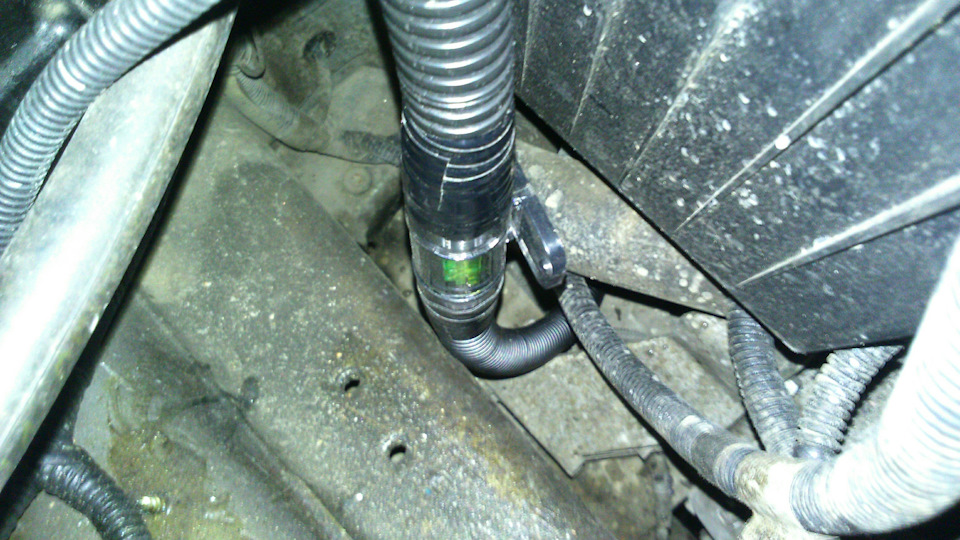 Дублирование проводки. Результат и монтаж — Lada Калина универсал, 1,6 ...