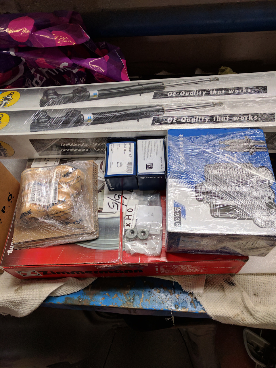 Фото в бортжурнале BMW 1 series (E81/E87). Запчасти на фото: 3642001