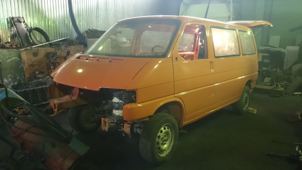 Появились силы и ресурсы. — Volkswagen Transporter T4, 2,4 л, 1998 года ...