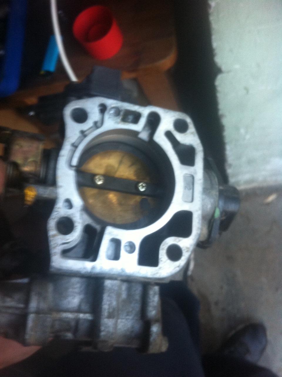 Чистка заслонки дросселя — Honda Prelude (BB5, BB6, BB7, BB8, BB9), 2,2 ...